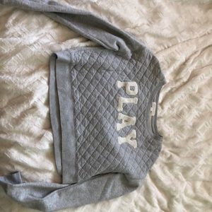 Play long sleeve crop top